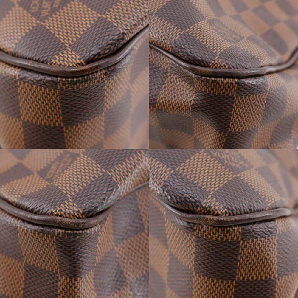 LOUIS VUITTON Authentic Brown Damier Canvas Tote Bag - Picture 4 of 15